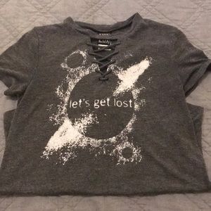 MOD ERN LUX let’s get lost graphic tee